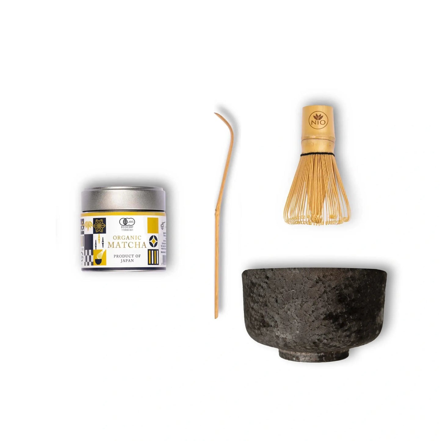 Anpassbares Matcha-Set mit zeremoniellem Matcha