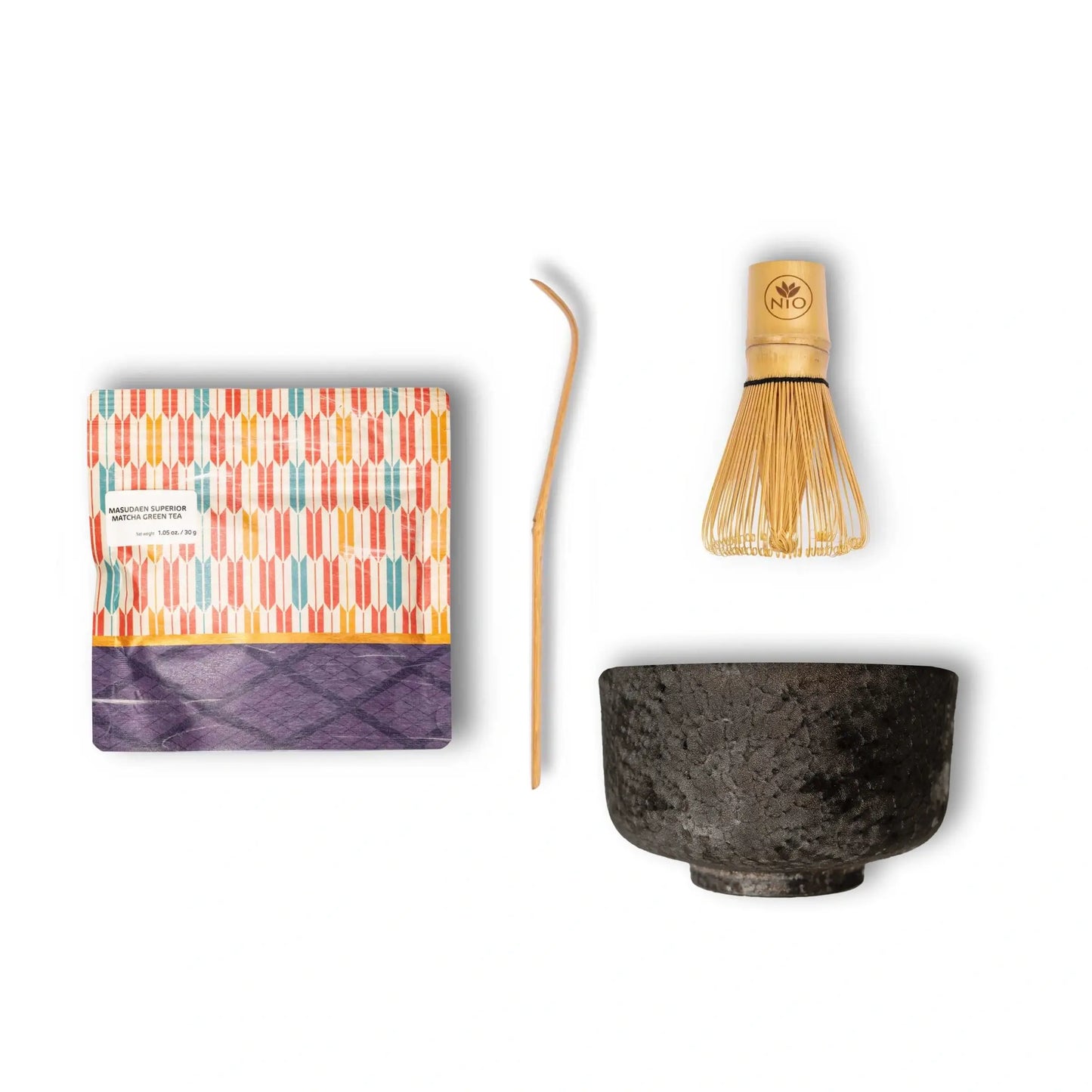 Anpassbares Matcha-Set mit zeremoniellem Matcha