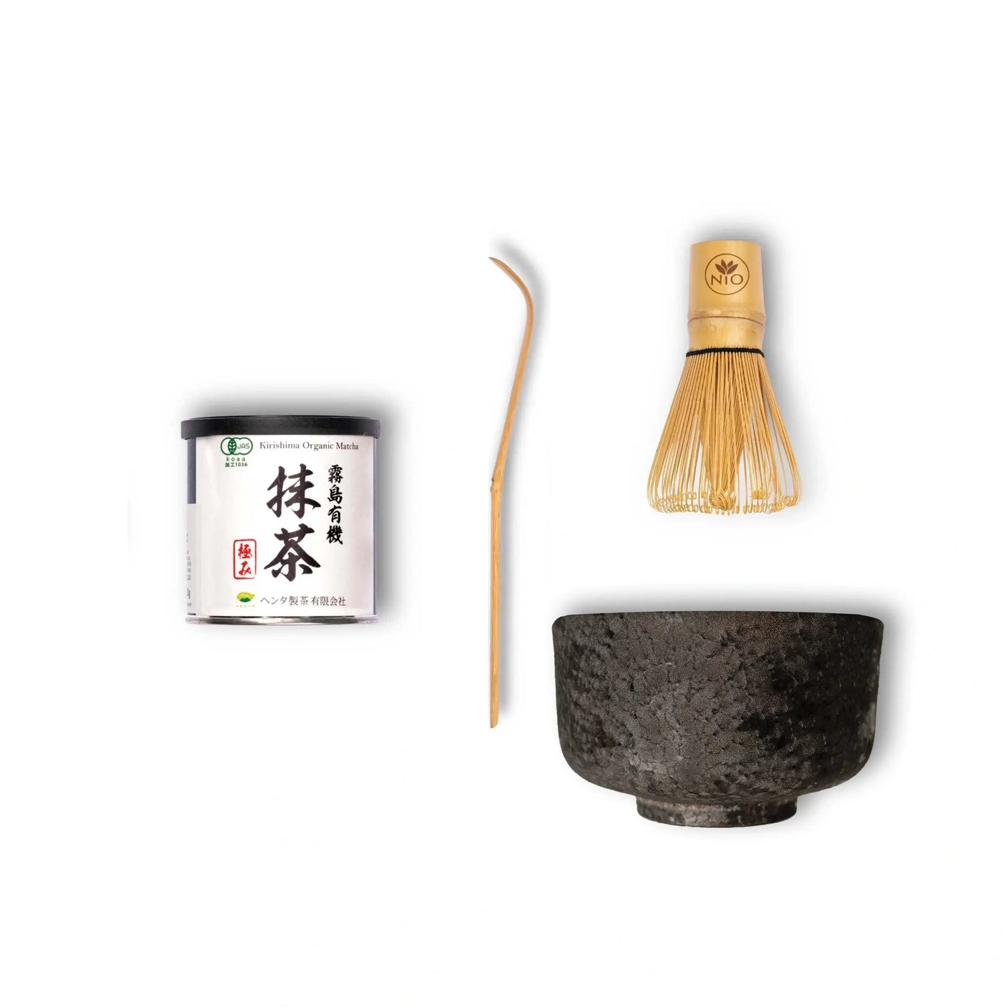 Anpassbares Matcha-Set mit zeremoniellem Matcha