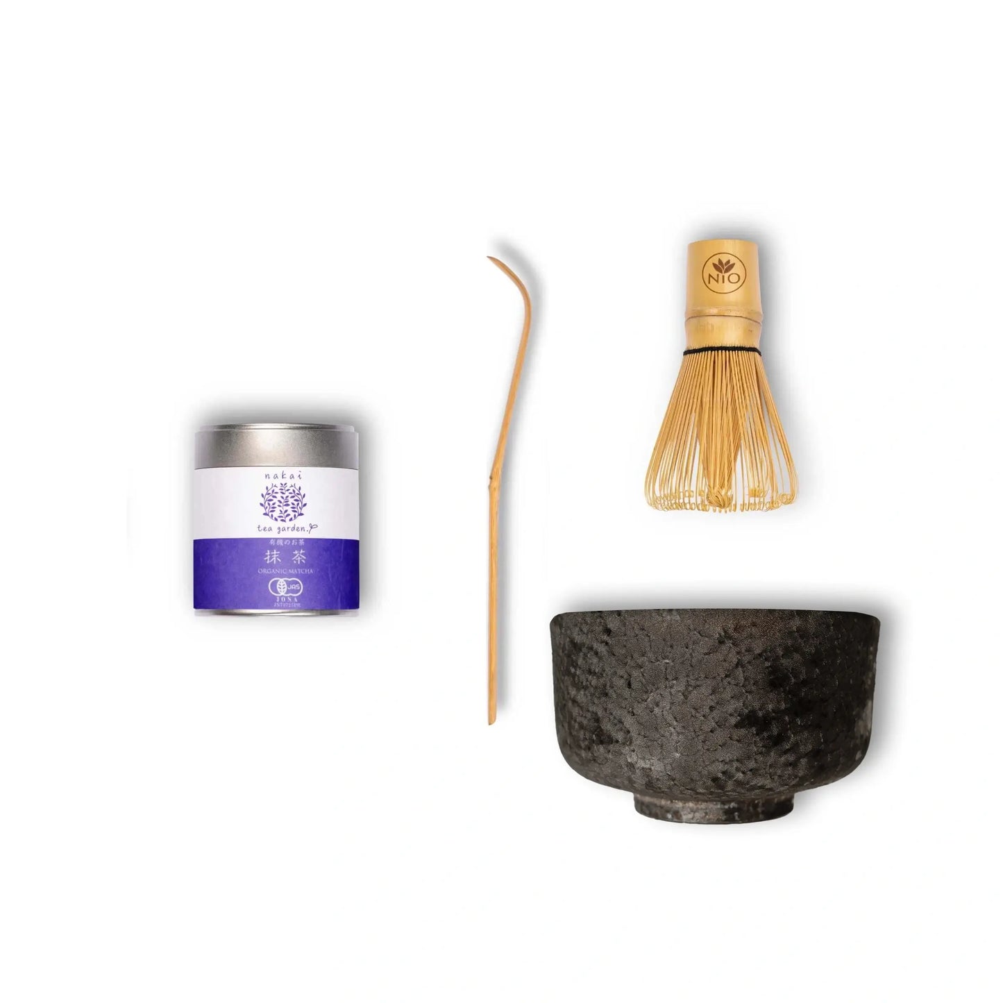 Anpassbares Matcha-Set mit zeremoniellem Matcha