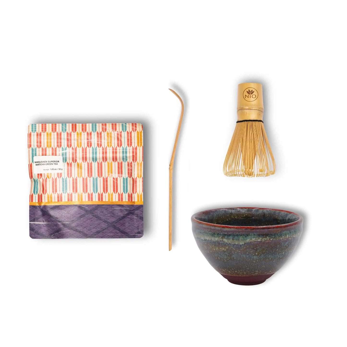 Anpassbares Matcha-Set mit zeremoniellem Matcha