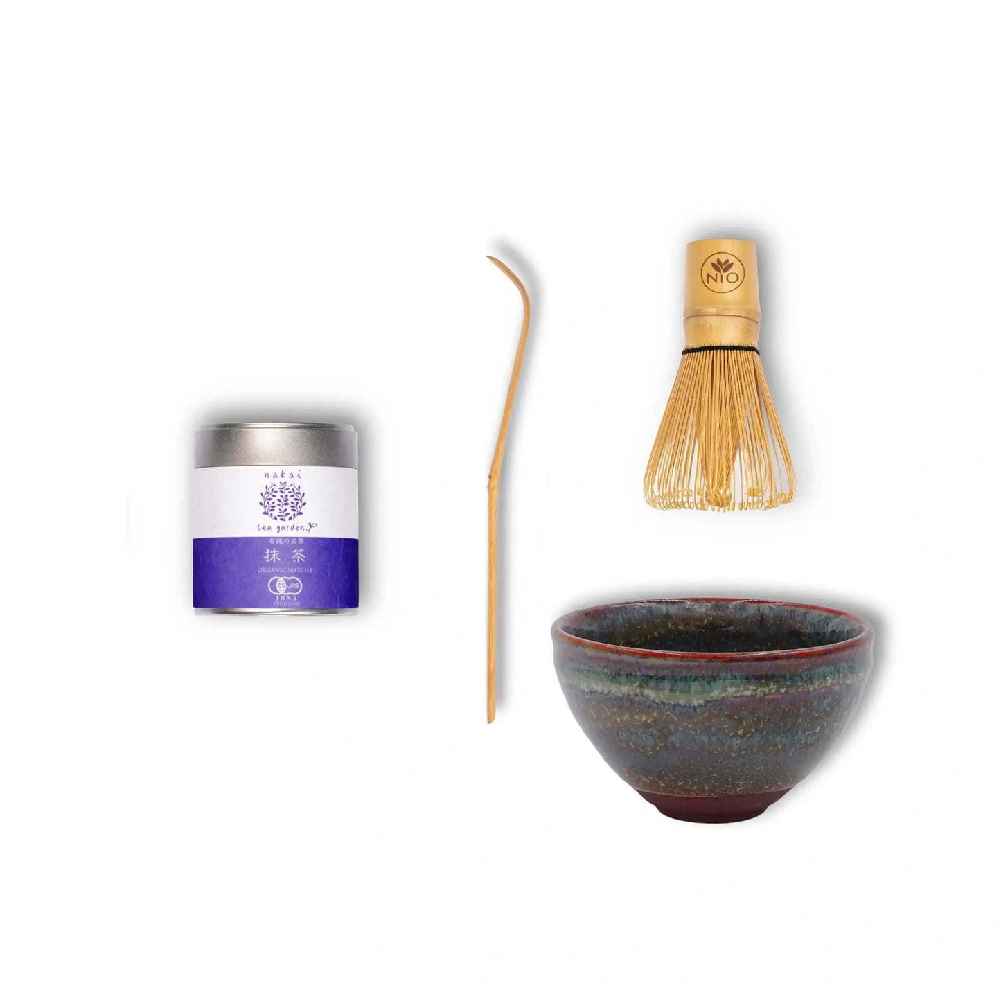 Anpassbares Matcha-Set mit zeremoniellem Matcha