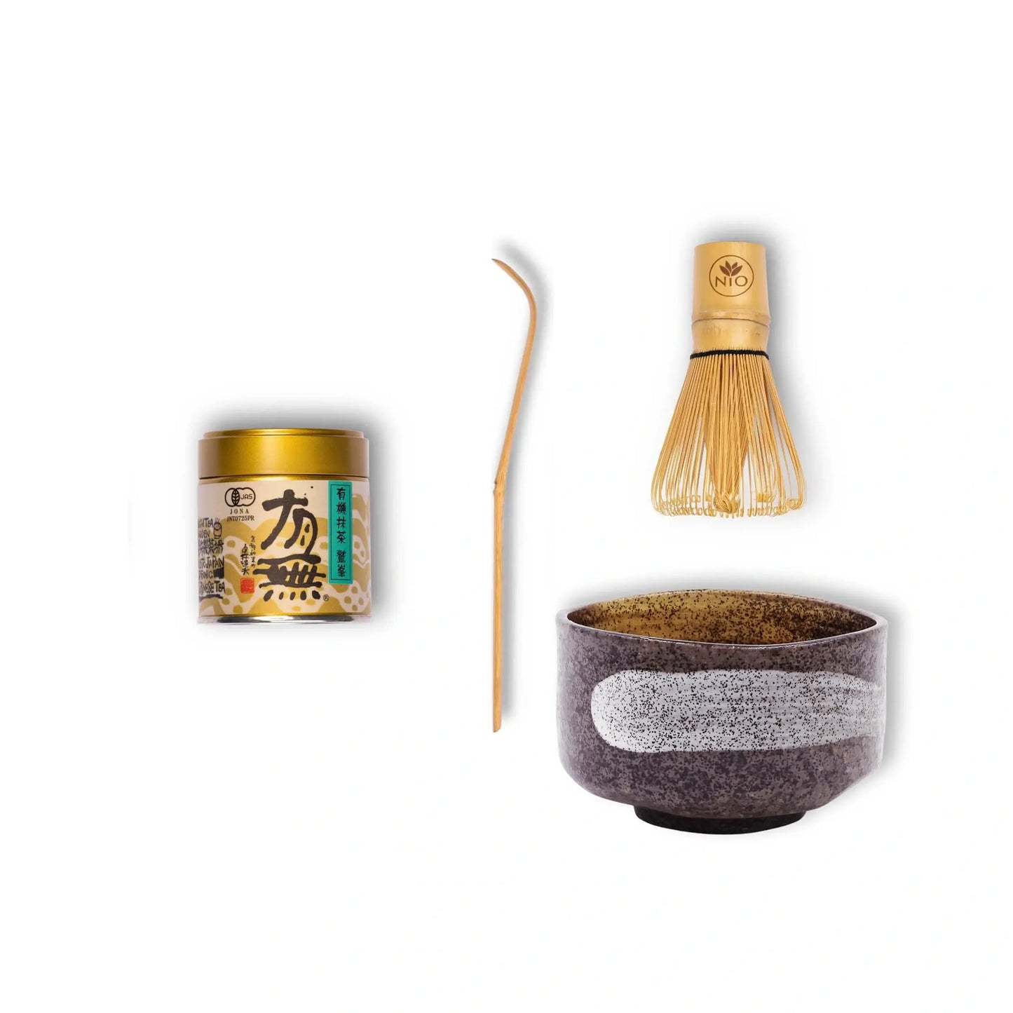 Anpassbares Matcha-Set mit zeremoniellem Matcha