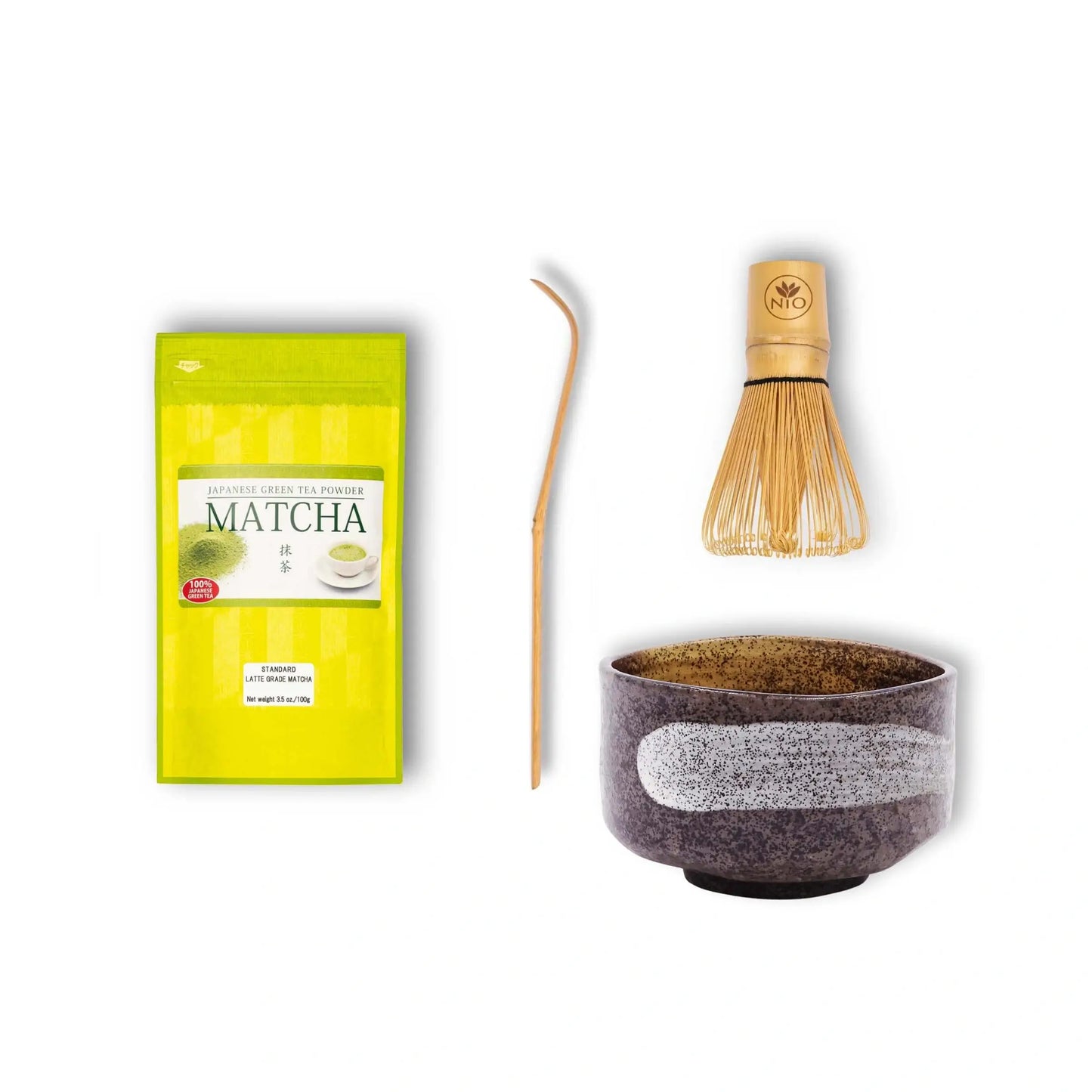 Anpassbares Matcha-Set mit zeremoniellem Matcha