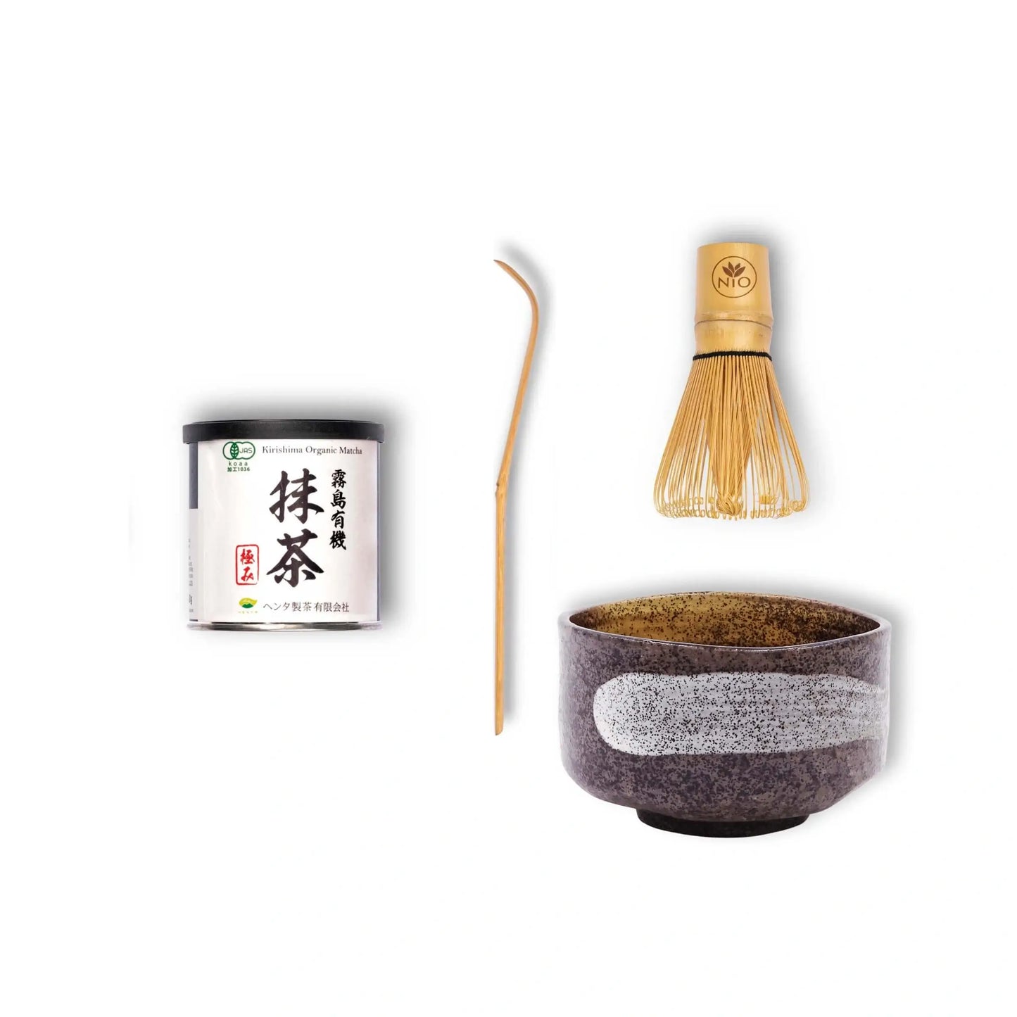 Anpassbares Matcha-Set mit zeremoniellem Matcha