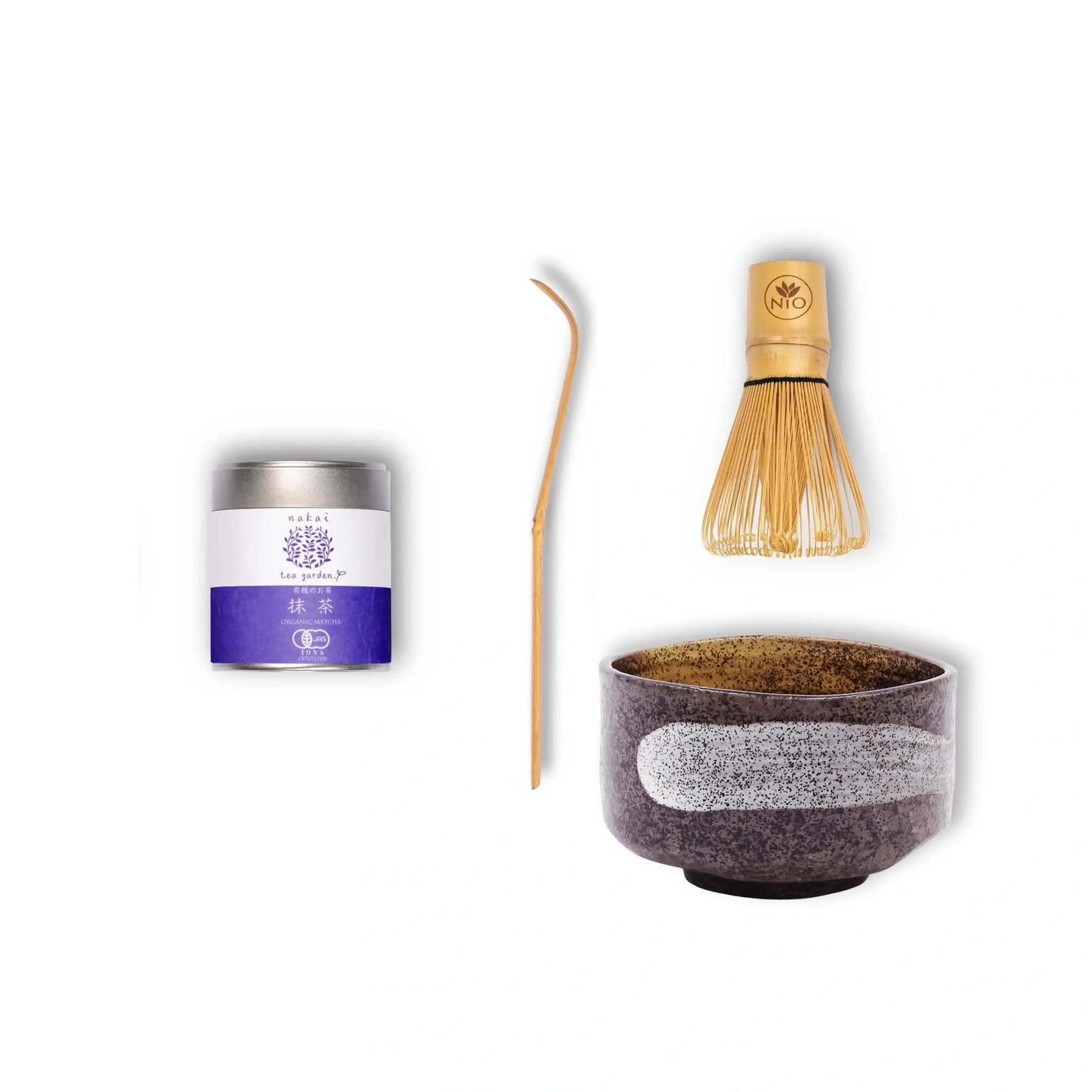 Anpassbares Matcha-Set mit zeremoniellem Matcha