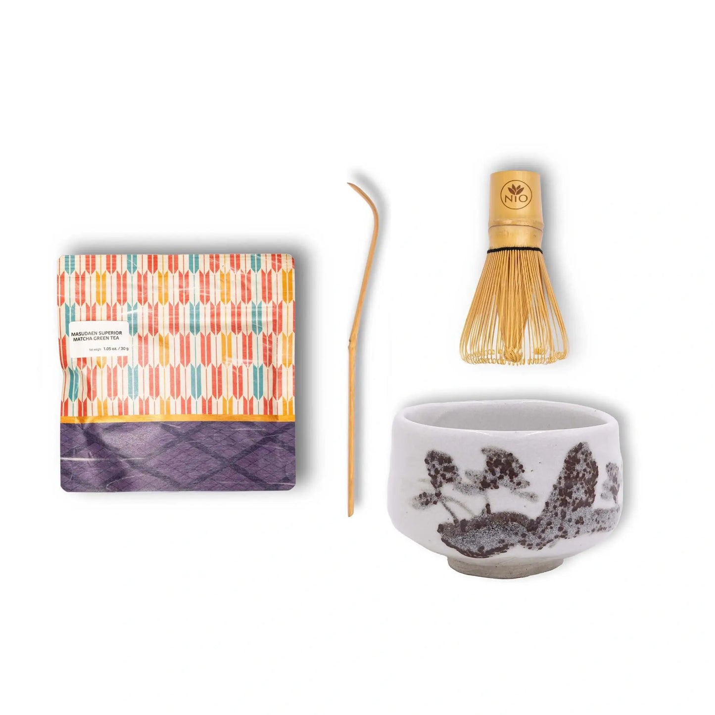 Anpassbares Matcha-Set mit zeremoniellem Matcha
