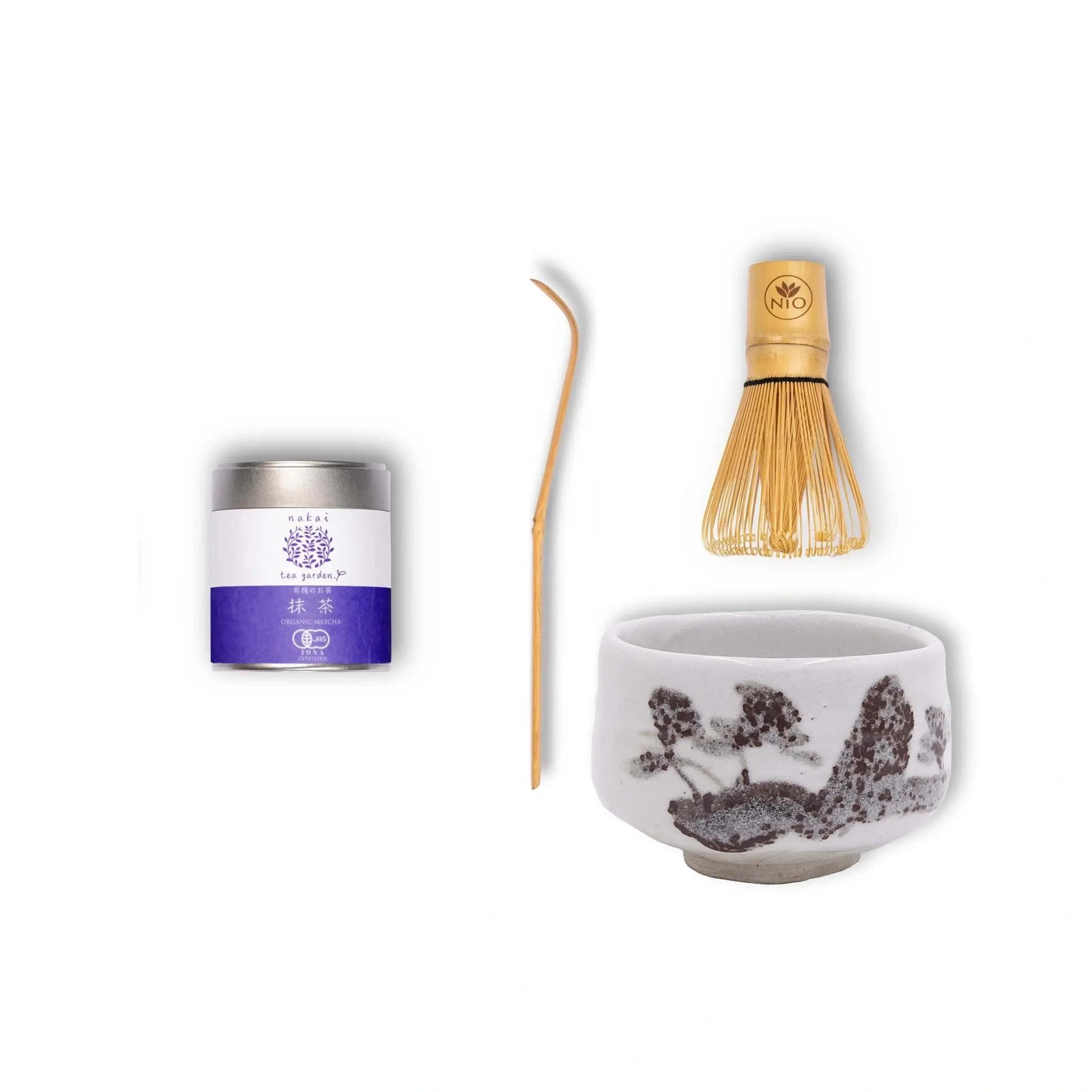 Anpassbares Matcha-Set mit zeremoniellem Matcha