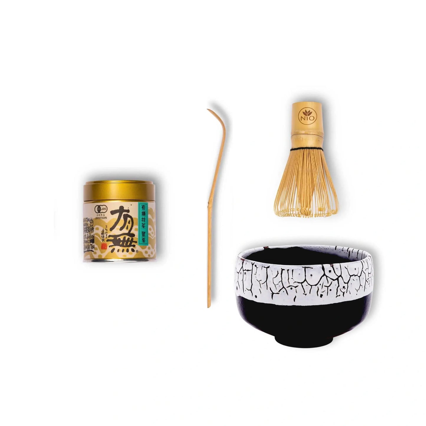 Anpassbares Matcha-Set mit zeremoniellem Matcha