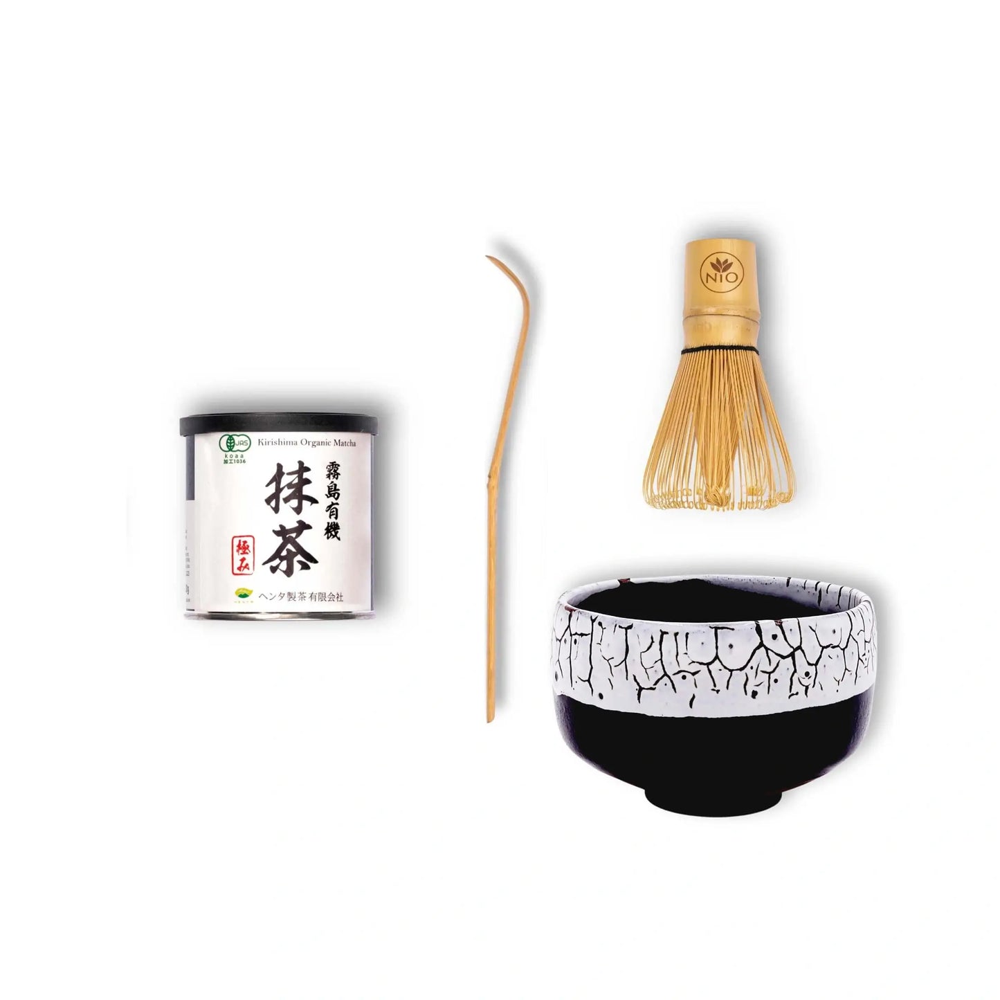Anpassbares Matcha-Set mit zeremoniellem Matcha