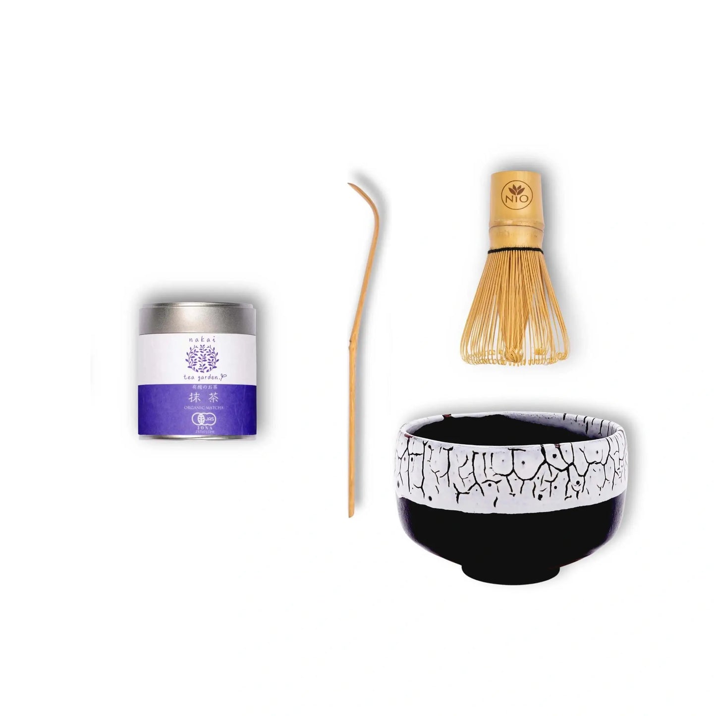 Anpassbares Matcha-Set mit zeremoniellem Matcha