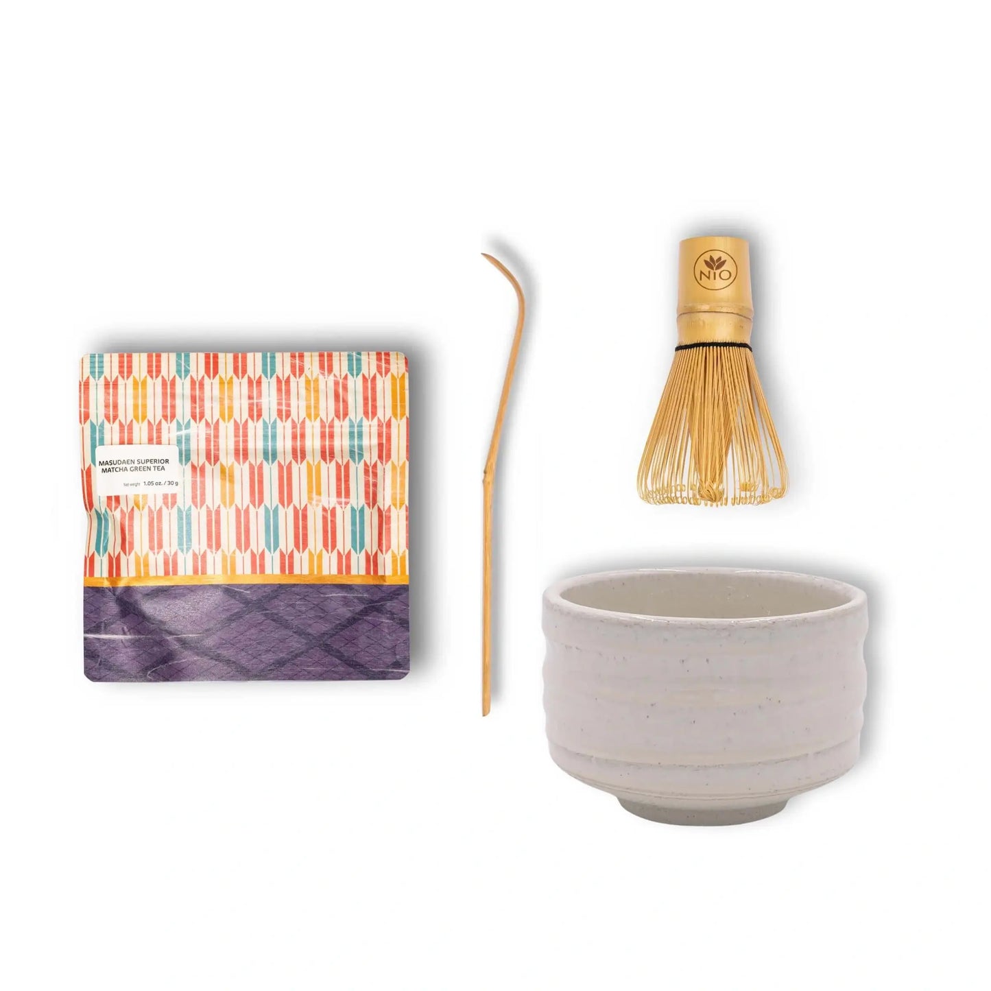 Anpassbares Matcha-Set mit zeremoniellem Matcha