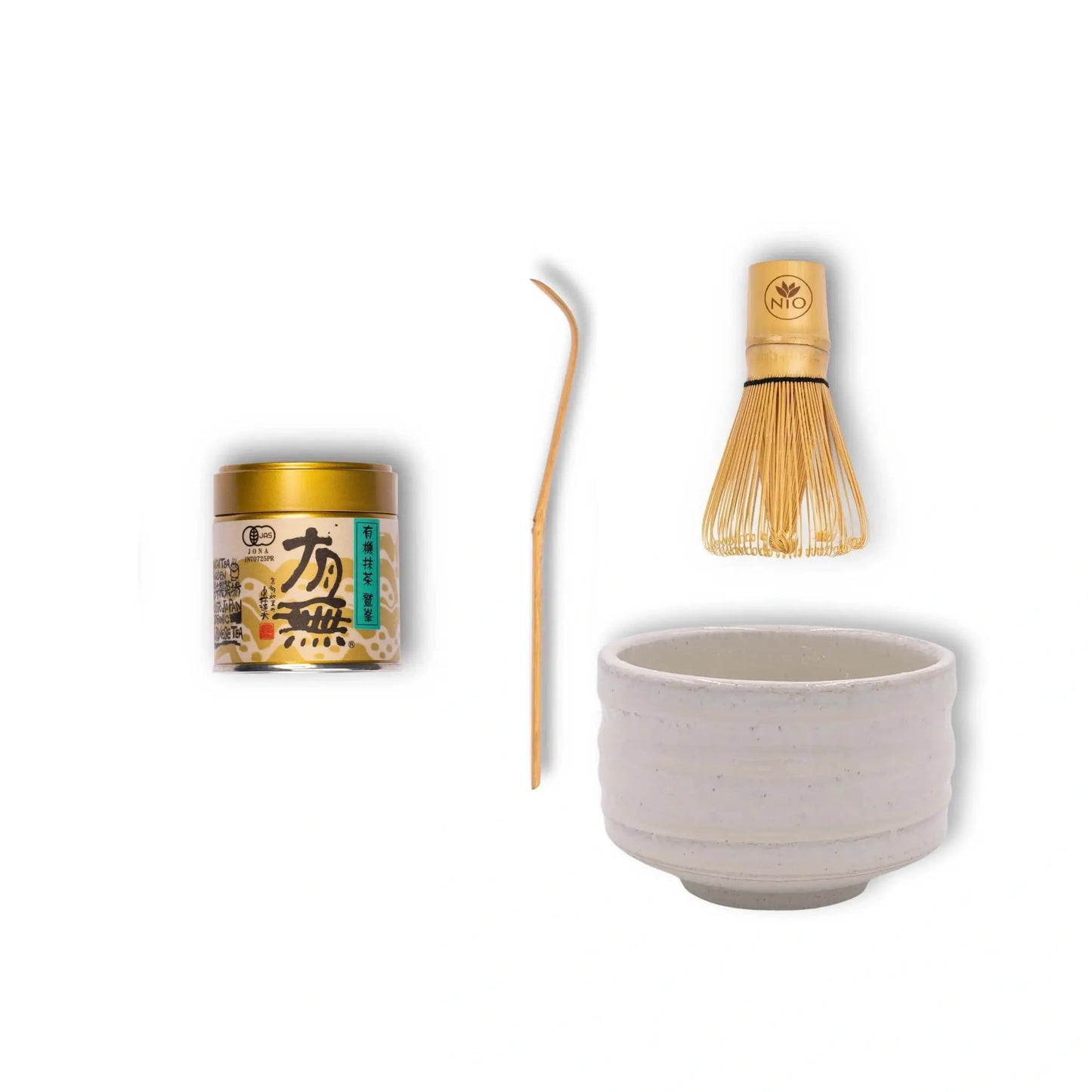 Anpassbares Matcha-Set mit zeremoniellem Matcha