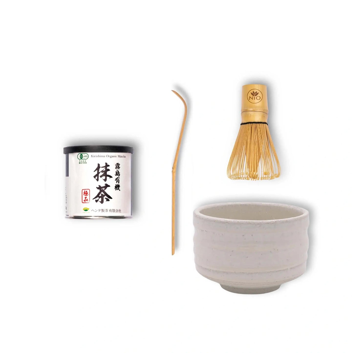 Anpassbares Matcha-Set mit zeremoniellem Matcha