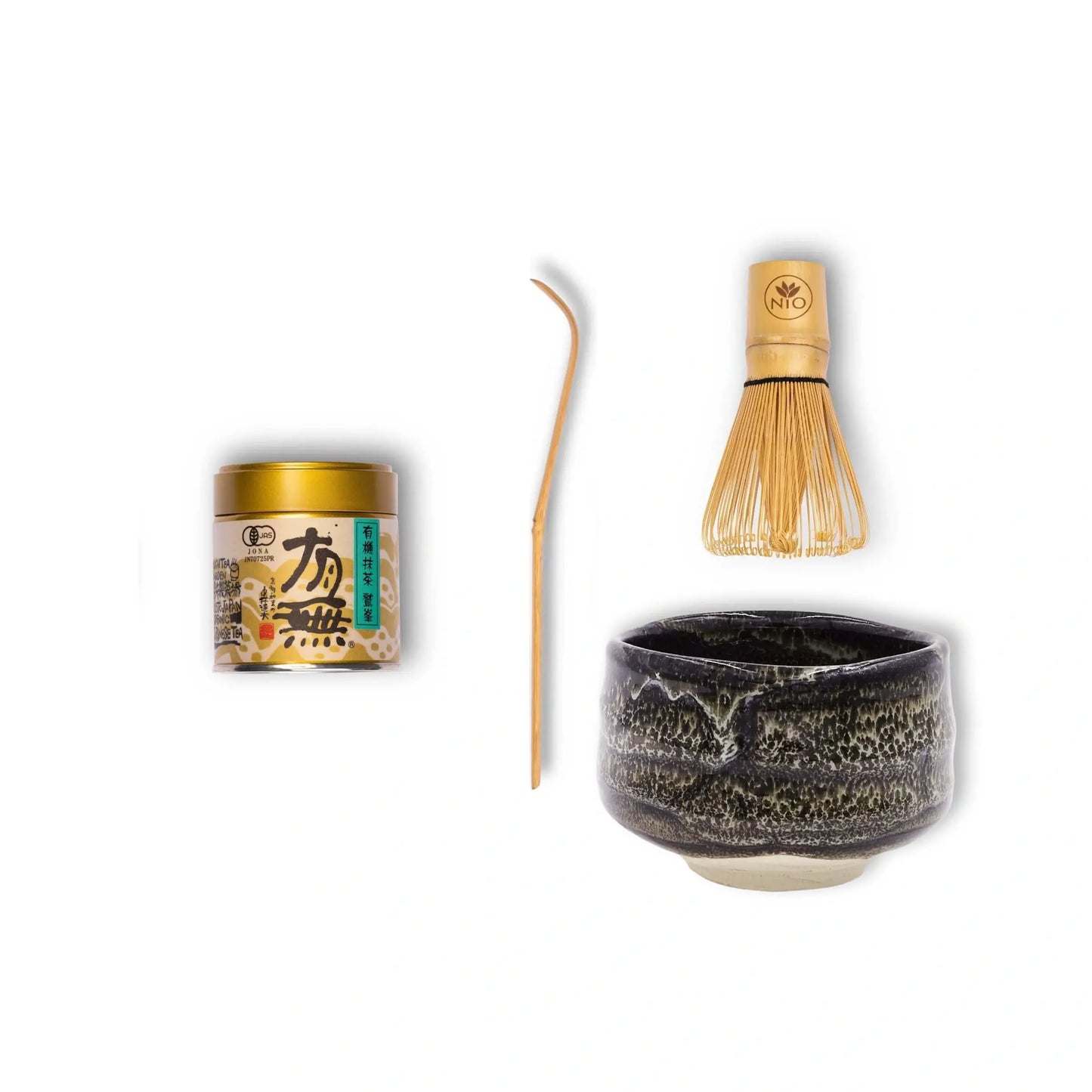 Anpassbares Matcha-Set mit zeremoniellem Matcha