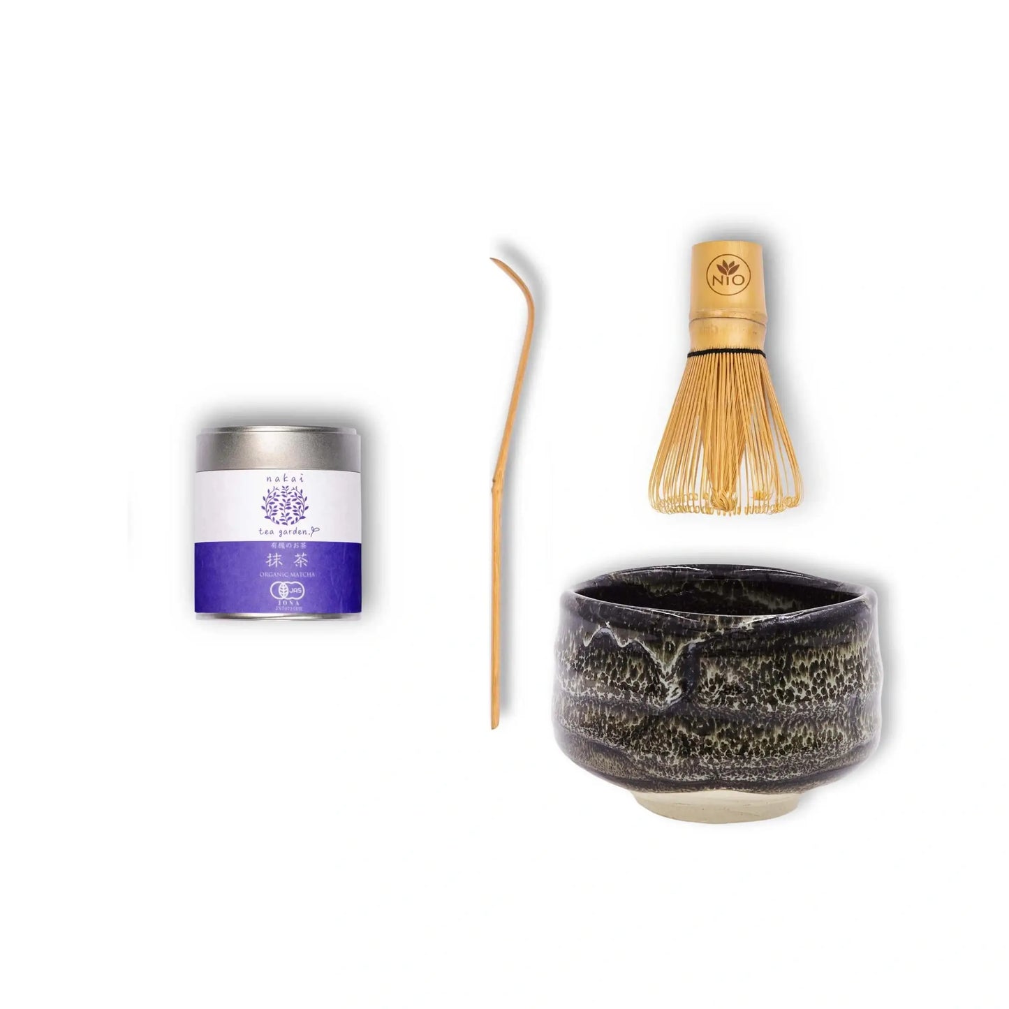 Anpassbares Matcha-Set mit zeremoniellem Matcha