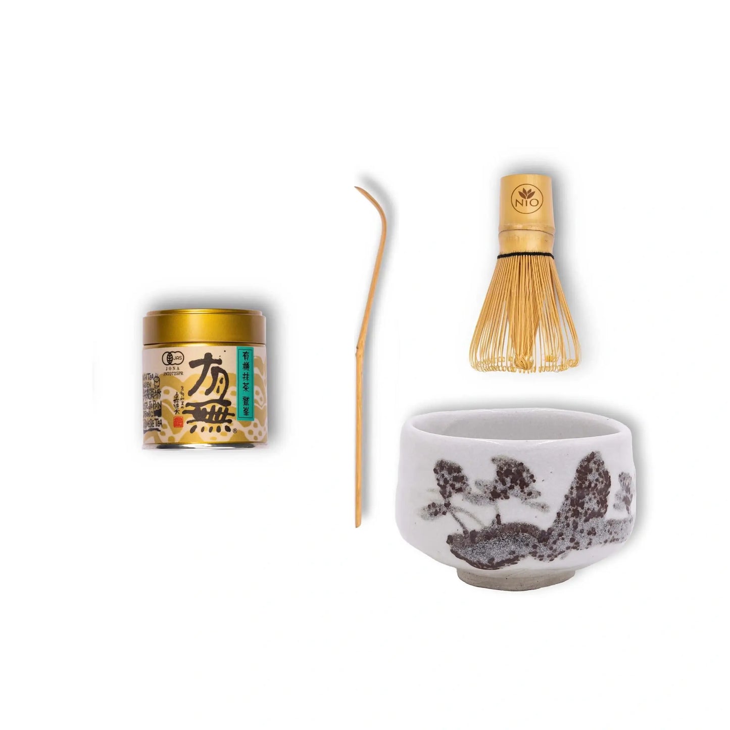 Anpassbares Matcha-Set mit zeremoniellem Matcha