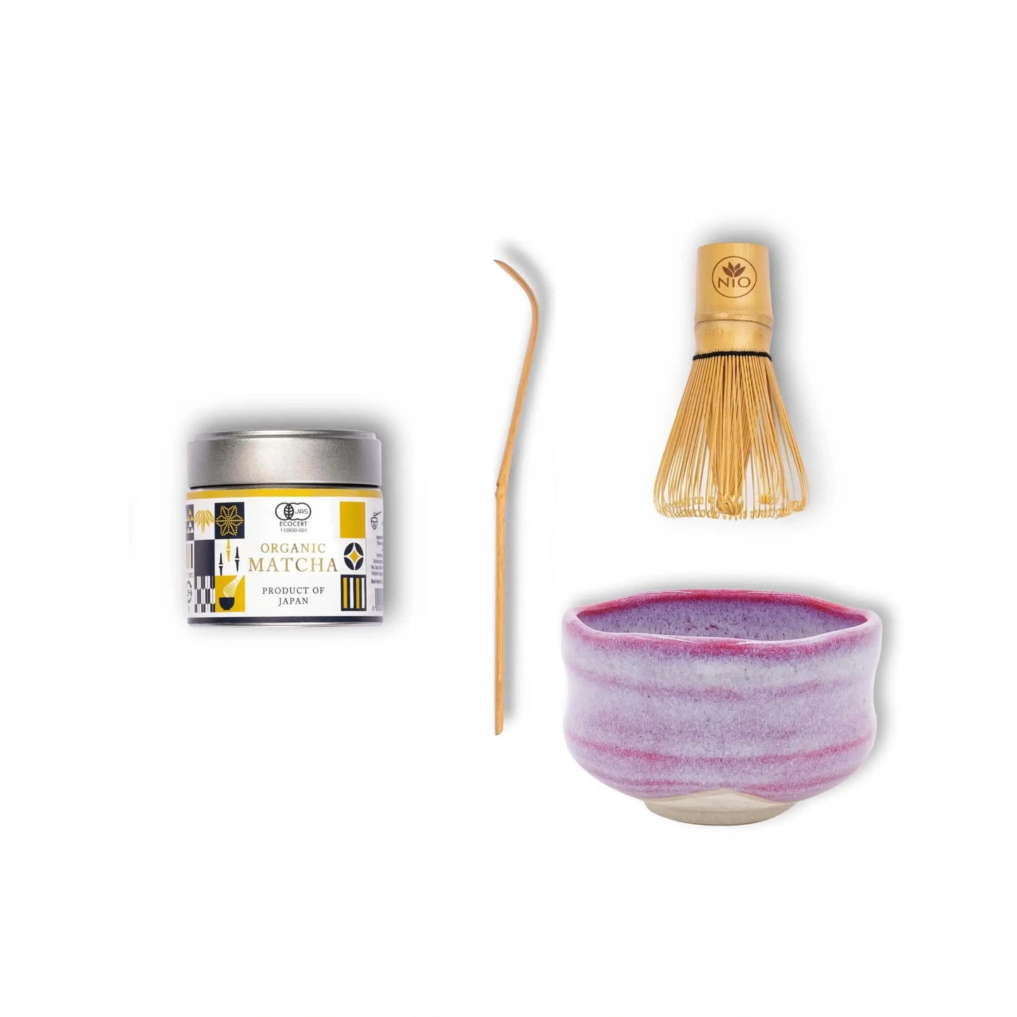 Anpassbares Matcha-Set mit zeremoniellem Matcha