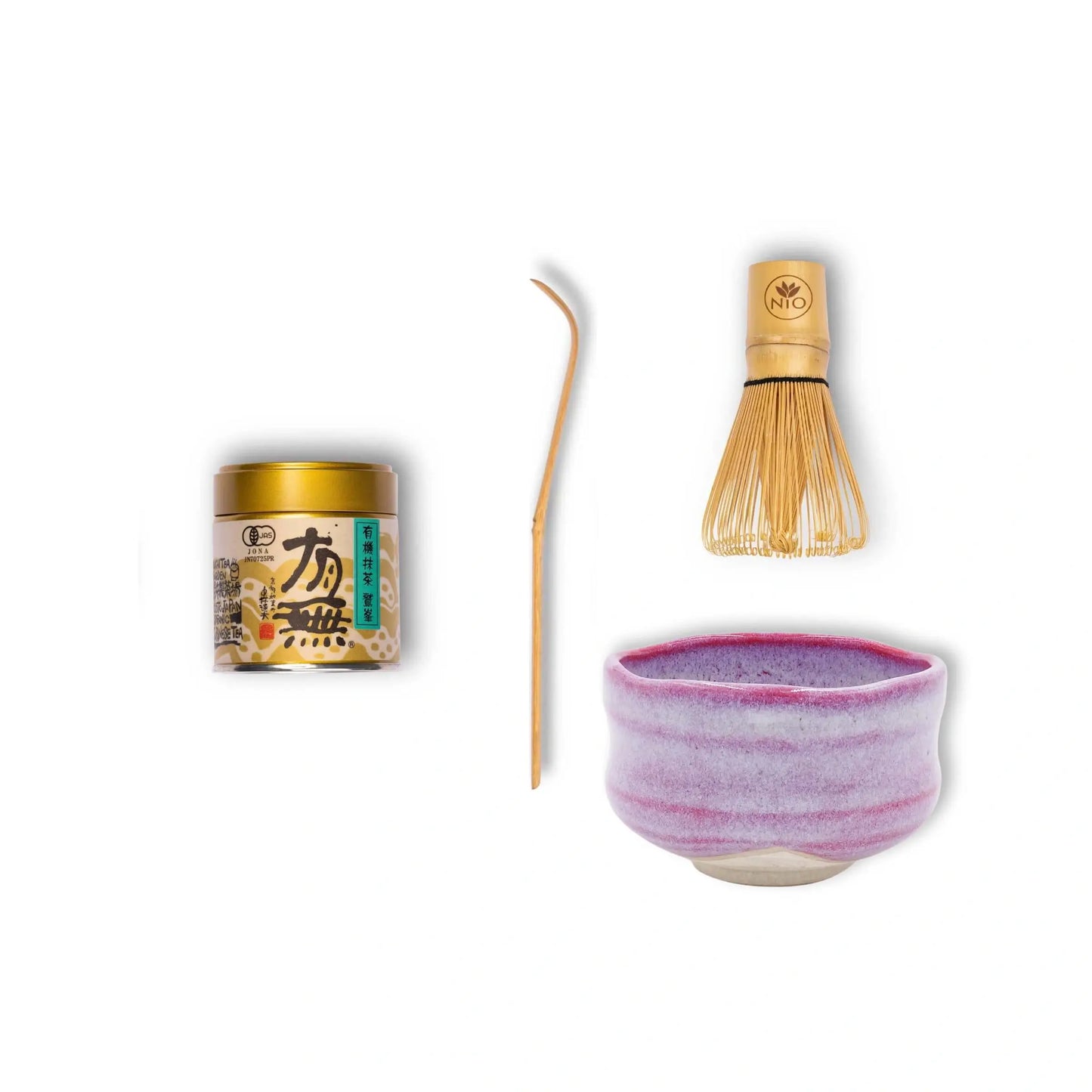Anpassbares Matcha-Set mit zeremoniellem Matcha