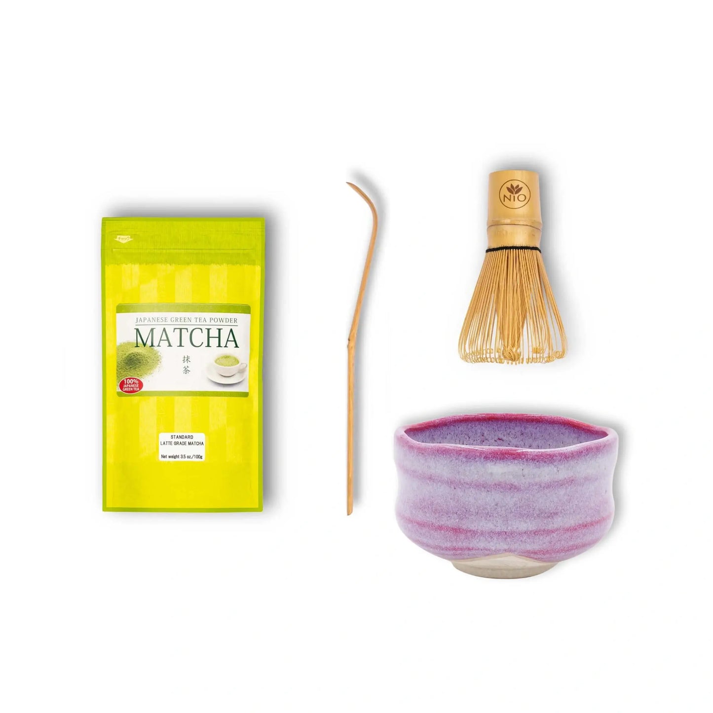 Anpassbares Matcha-Set mit zeremoniellem Matcha