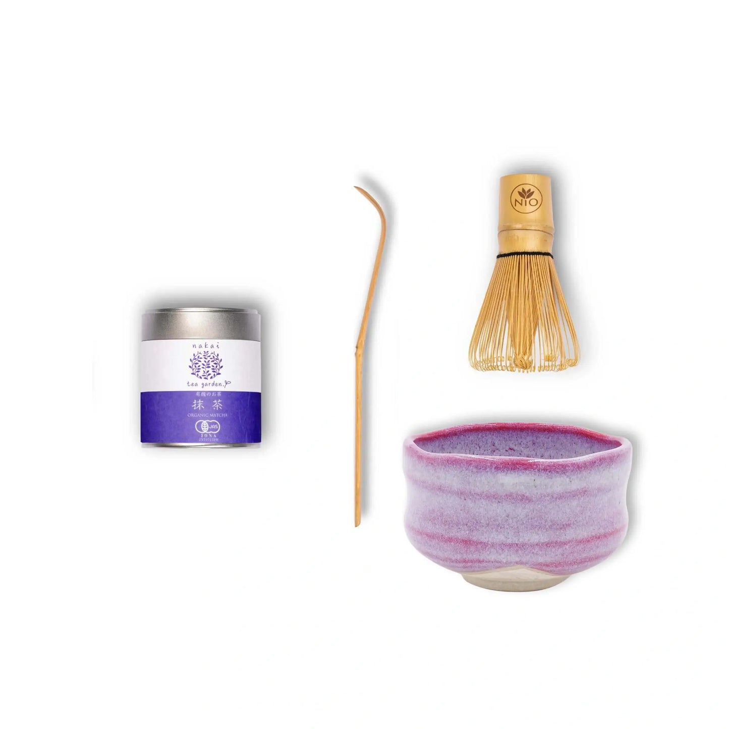 Anpassbares Matcha-Set mit zeremoniellem Matcha