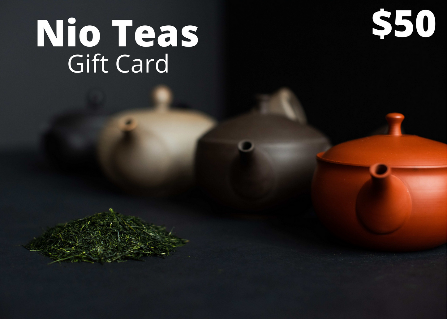 Nio Teas-Geschenkkarte