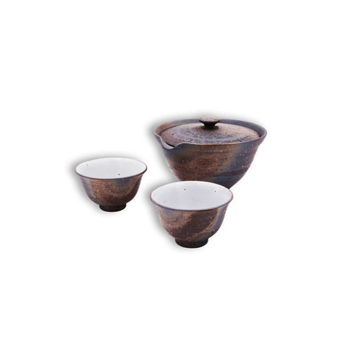 Braunes Shigaraki -Set