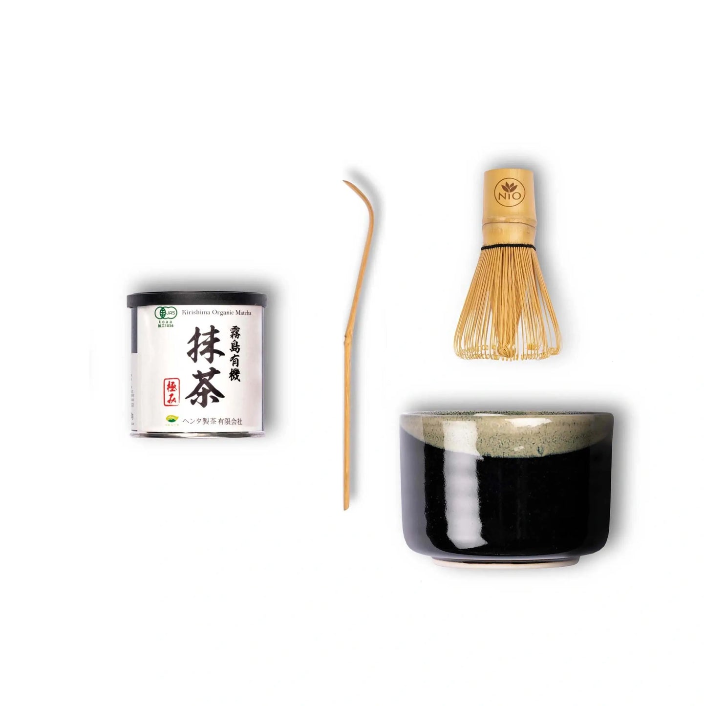Anpassbares Matcha-Set mit zeremoniellem Matcha
