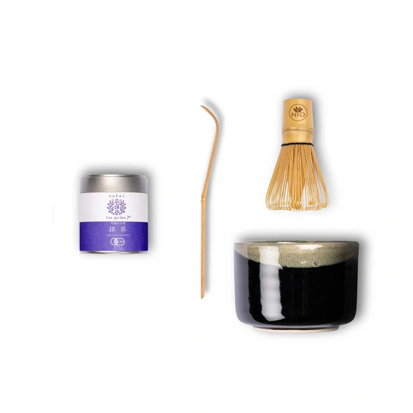 Anpassbares Matcha-Set mit zeremoniellem Matcha