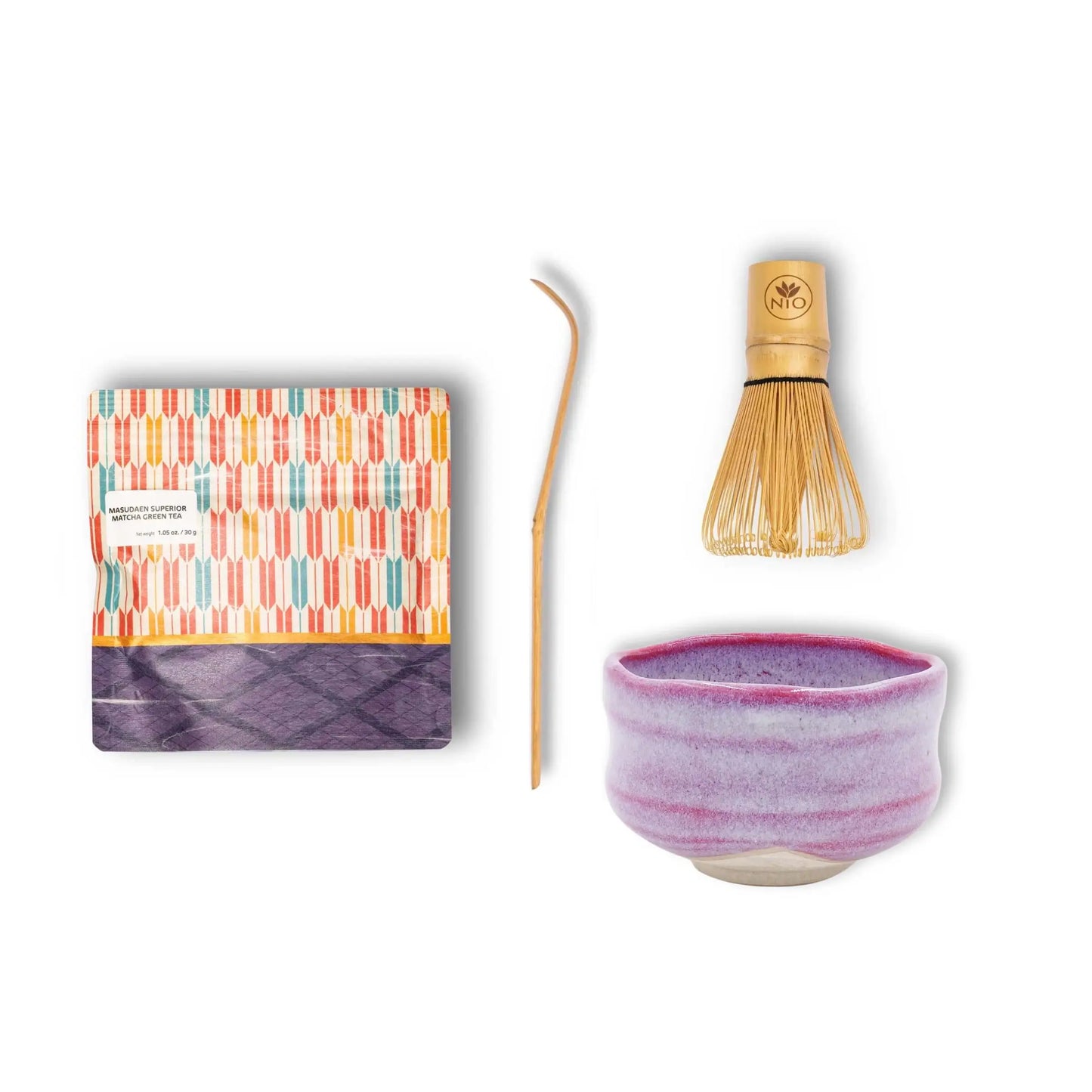 Anpassbares Matcha-Set mit zeremoniellem Matcha