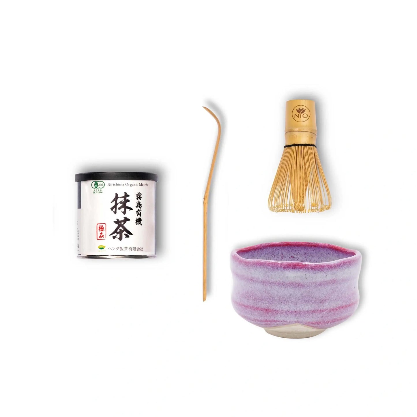 Anpassbares Matcha-Set mit zeremoniellem Matcha