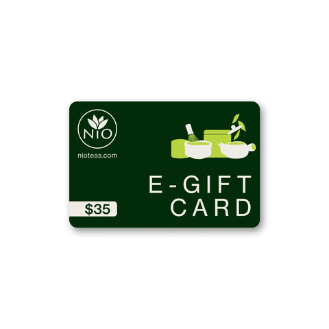 Nio Teas Geschenkkarte