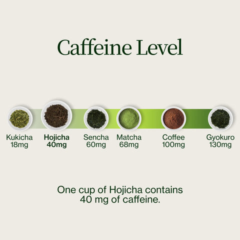 Gerösteter Hojicha -Grüntee Noike