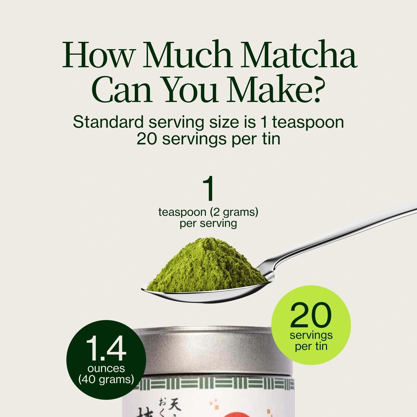 Japanischer Matcha-Tee Osada Okumidori