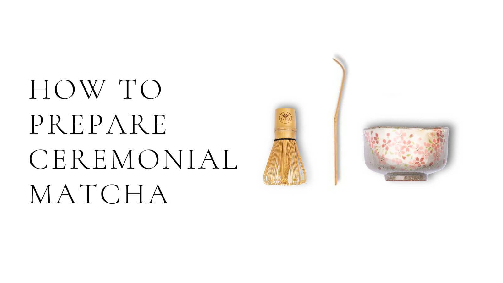 Video laden: wie man Matcha-Pulver herstellt