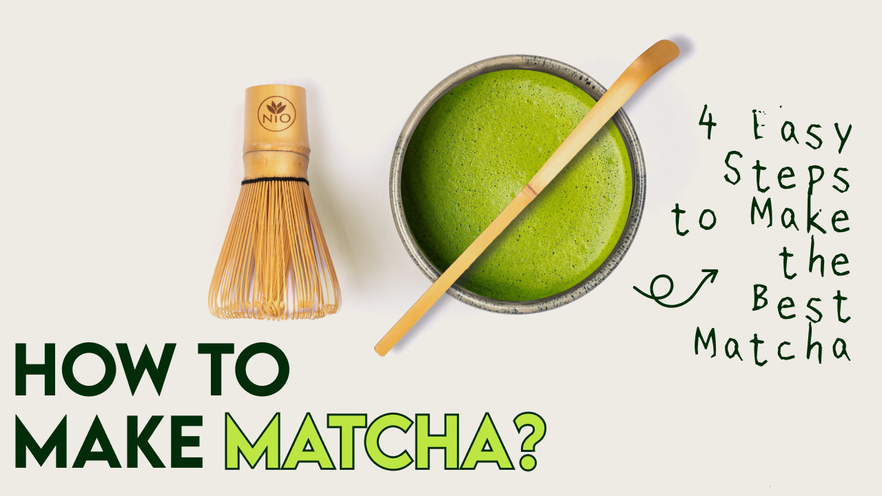 Video laden: wie man Matcha-Pulver herstellt