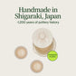 Weißes Shigaraki-Set